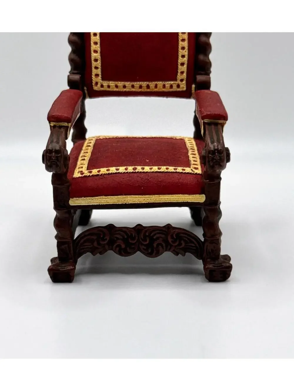 1:12 Scale Miniature Chair, Raine 2000 Biltmore Col. Mr. Vanderbilt’s Chair